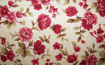 Aunt Sophie Soft Red Tea Roses Swatch