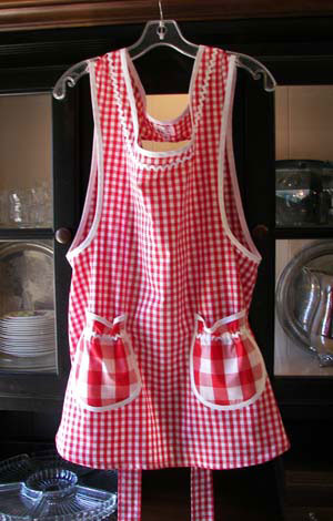 Grandma Red Gingham 