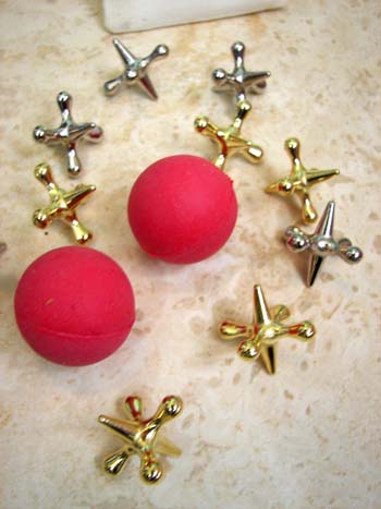 Old Fashioned Jacks with Balls, click to see more.