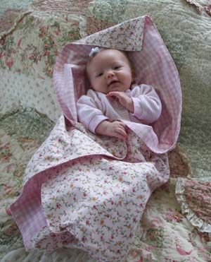 Baby blanket in pink