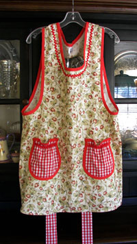 Violet apron, click for more views