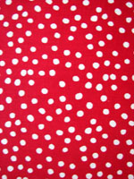 Retro Red Poka Dot