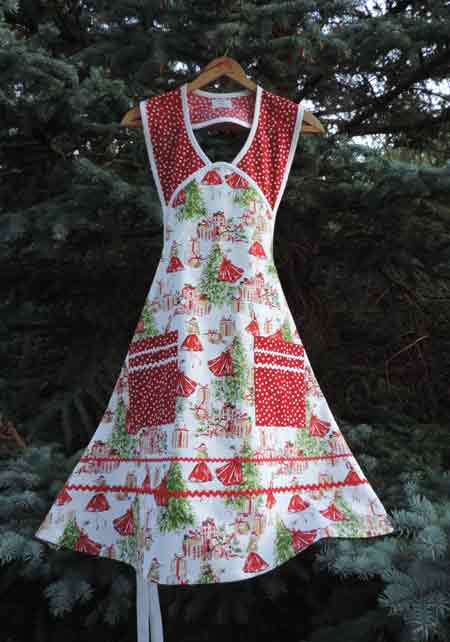 1940 Christmas Aprons