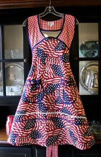 1940 Patriotic Apron