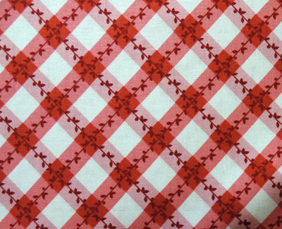 Old Fashioned red and white kitchen 