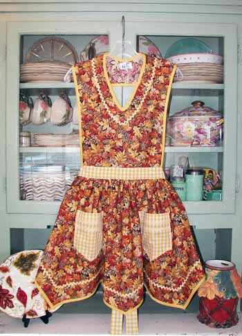 Victory Full Autumn Leaf Apron