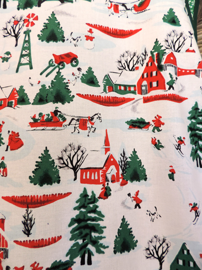 Vintage Christmas aprons