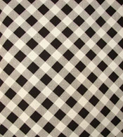 Close Up Black White Retro Triangle gingham
