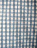 Denim blue gingham