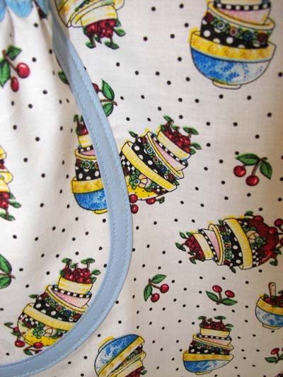 Grandma Bowl of Cherries close up