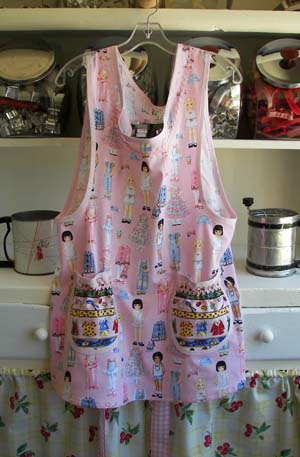 Grandma apron Paper Dolls