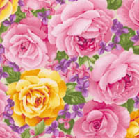 Rose Bouquet in Violet