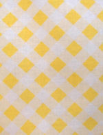 Yellow Triangle Gingham