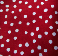 red polka dot