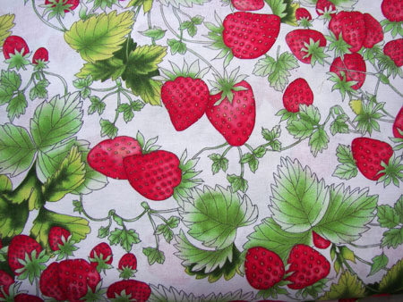 Close Up Strawberry Harvest